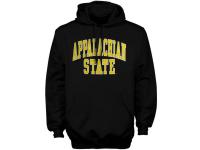Men Appalachian State Mountaineers Bold Arch Hoodie C Black