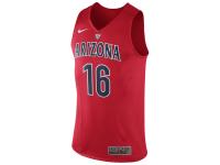 Men Arizona Wildcats #16 Nike Hyper Performance Basketball Jersey - Red