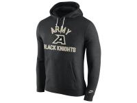 Men Army Black Knights Nike Club Rewind Hoodie C Black