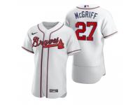 Men Atlanta Braves Fred McGriff Nike White 2020 Jersey