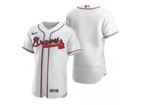 Men Atlanta Braves Nike White 2020 Jersey