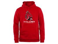 Men Ball State Cardinals Big & Tall Classic Primary Pullover Hoodie - Red