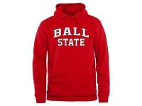 Men Ball State Cardinals Everyday Pullover Hoodie - Red