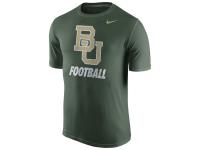 Men Baylor Bears Nike 2015 Sideline Dri-FIT Legend Logo T-Shirt - Green