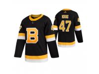 Men Boston Bruins Torey Krug 2019-20 Alternate Black Jersey