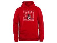 Men Boston University Big & Tall Classic Primary Pullover Hoodie - Red