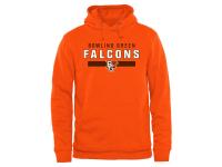 Men Bowling Green St. Falcons Team Strong Pullover Hoodie - Orange