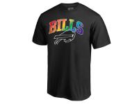 Men Buffalo Bills NFL Pro Line by Fanatics Branded Black Big & Tall Pride T-Shirt