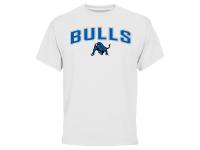 Men Buffalo Bulls Proud Mascot T-Shirt - White
