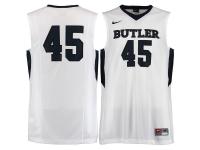 Men Butler Bulldogs #45 Nike Replica Master Jersey - White