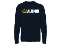 Men Cal Bears Wordmark Alumni Long Sleeve T-Shirt - Navy Blue