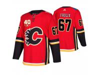 Men Calgary Flames Michael Frolik 40th Anniversary 2019-20 Jersey