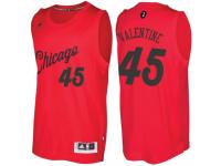 Men Chicago Bulls #45 Denzel Valentine 2016 Christmas Day Red NBA Swingman Jersey