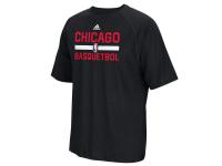 Men Chicago Bulls adidas Noches Ene-Be-A Practicewear Performance T-Shirt - Black