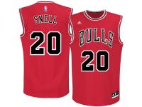 Men Chicago Bulls Tony Snell adidas Red Replica Road Jersey