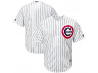 Men Chicago Cubs Independence Day White 2017 Stars & Stripes Cool Base Team Jersey
