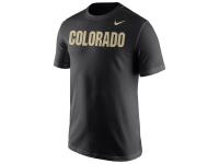 Men Colorado Buffaloes Nike Wordmark T-Shirt - Black