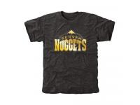 Men Denver Nuggets Gold Collection Tri-Blend T-Shirt Black