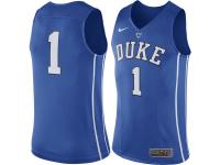 Men Duke Blue Devils #1 Nike Basketball Jersey - Royal
