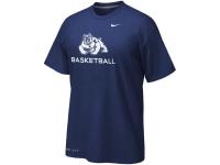 Men Fresno State Bulldogs Nike Basketball Legend Practice Performance T-Shirt C Navy Blue