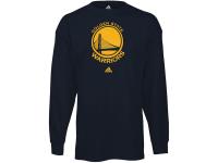 Men Golden State Warriors Navy Blue Prime Logo Long Sleeve T-shirt