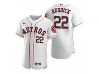 Men Houston Astros Josh Reddick Nike White 2020 Jersey