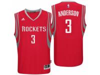 Men Houston Rockets #3 Ryan Anderson 2016 Road Red New Swingman Jersey