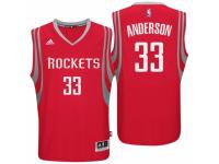 Men Houston Rockets #33 Ryan Anderson Road Red New Swingman Jersey