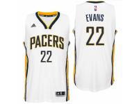 Men Indiana Pacers #22 Jeremy Evans 2016 Home White New Swingman Jersey