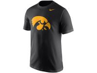 Men Iowa Hawkeyes Nike Logo T-Shirt - Black