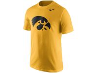 Men Iowa Hawkeyes Nike Logo T-Shirt - Gold