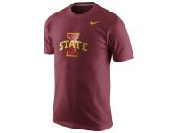 Men Iowa State Cyclones Nike Logo T-Shirt C Cardinal