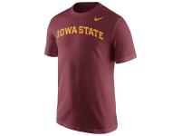 Men Iowa State Cyclones Nike Wordmark T-Shirt - Cardinal