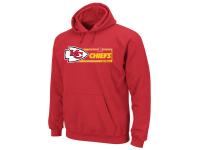 Men Kansas City Chiefs Majestic Critical Victory VII Pullover Hoodie C Red