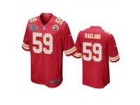Men Kansas City Chiefs Reggie Ragland Red Super Bowl LIV Game Jersey