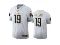 Men Kenny Golladay Lions White 100th Season Golden Edition Jersey
