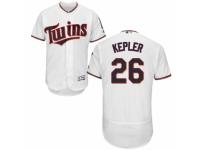 Men Majestic Minnesota Twins 26 Max Kepler White Flexbase Authentic Collection MLB Jerseys