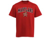 Men Maryland Terrapins New Agenda Arch Over Logo T-Shirt - Red