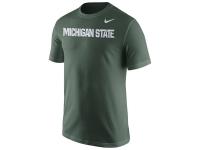 Men Michigan State Spartans Nike Wordmark T-Shirt - Green