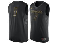 Men Missouri Tigers #1 Nike Replica Jersey - Black