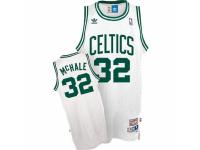 Men Mitchell and Ness Boston Celtics #32 Kevin Mchale Swingman White Throwback NBA Jersey