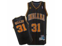 Men Mitchell and Ness Indiana Pacers #31 Reggie Miller Swingman Navy Blue Throwback NBA Jersey
