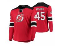 Men New Jersey Devils Sami Vatanen #45 Platinum Red Jersey