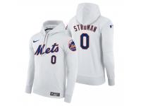 Men New York Mets Marcus Stroman Nike White Home Hoodie