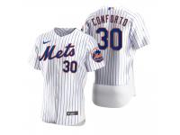 Men New York Mets Michael Conforto Nike White 2020 Jersey