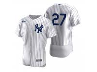Men New York Yankees Giancarlo Stanton Nike White 2020 Jersey