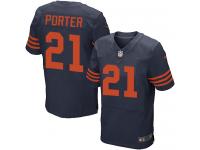 Men NFL Chicago Bears #21 Tracy Porter Authentic Elite 1940s Throwback Nike Navy Blue Jersey