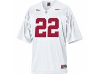 Men Nike Alabama Crimson Tide #22 Mark Ingram White Authentic NCAA Jersey