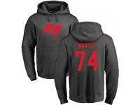Men Nike Ali Marpet Red One Color - NFL Tampa Bay Buccaneers #74 Pullover Hoodie