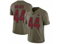 Men Nike Arizona Cardinals #44 Markus Golden Limited Olive 2017 Salute to Service NFL Jersey
